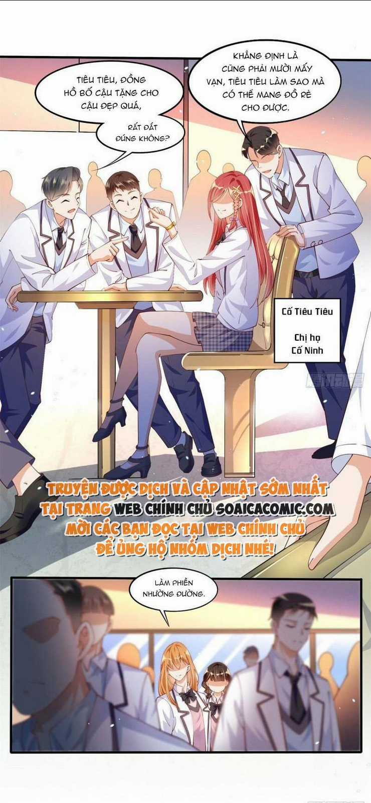 Boss Nhà Giàu Lại Là Nữ Sinh Trung Học! Chapter 7 trang 14