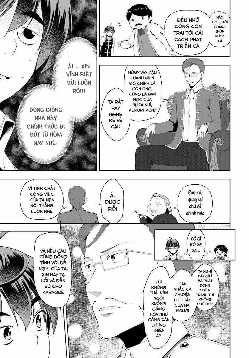 Botsuraku Youtei Nanode, Kajishokunin Wo Mezasu Chapter 18 trang 21