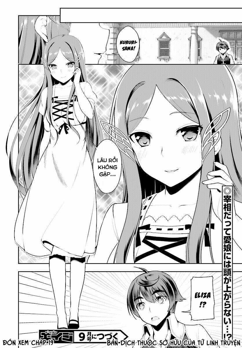 Botsuraku Youtei Nanode, Kajishokunin Wo Mezasu Chapter 18 trang 24