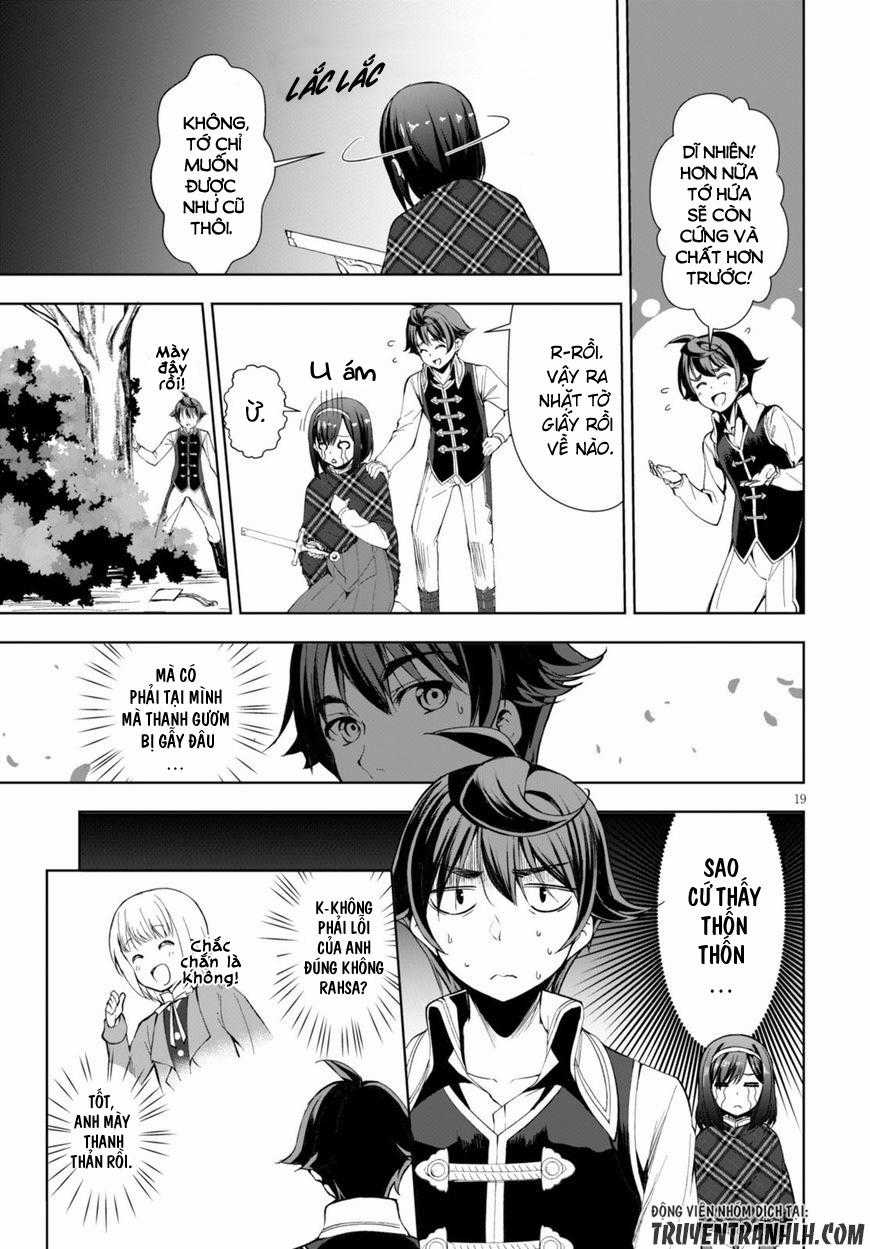 Botsuraku Youtei Nanode, Kajishokunin Wo Mezasu Chapter 2 trang 21