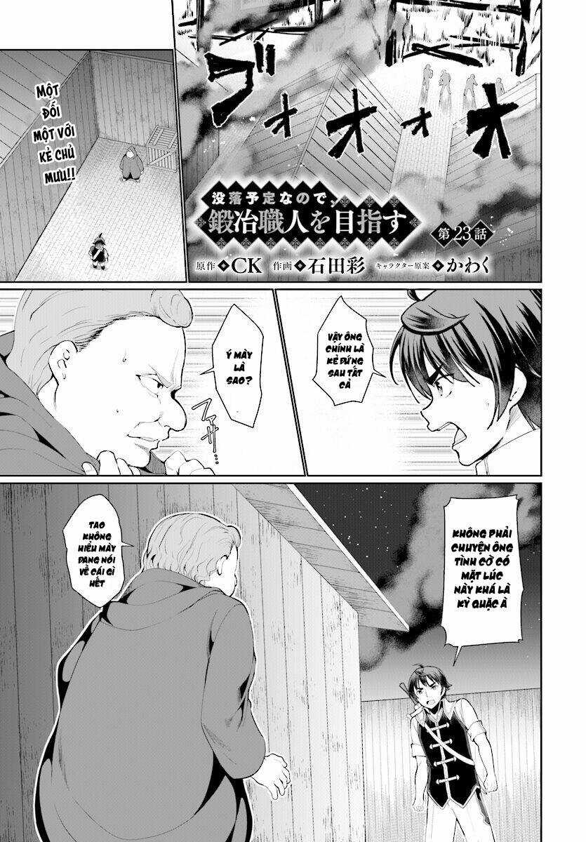 Botsuraku Youtei Nanode, Kajishokunin Wo Mezasu Chapter 23 trang 4