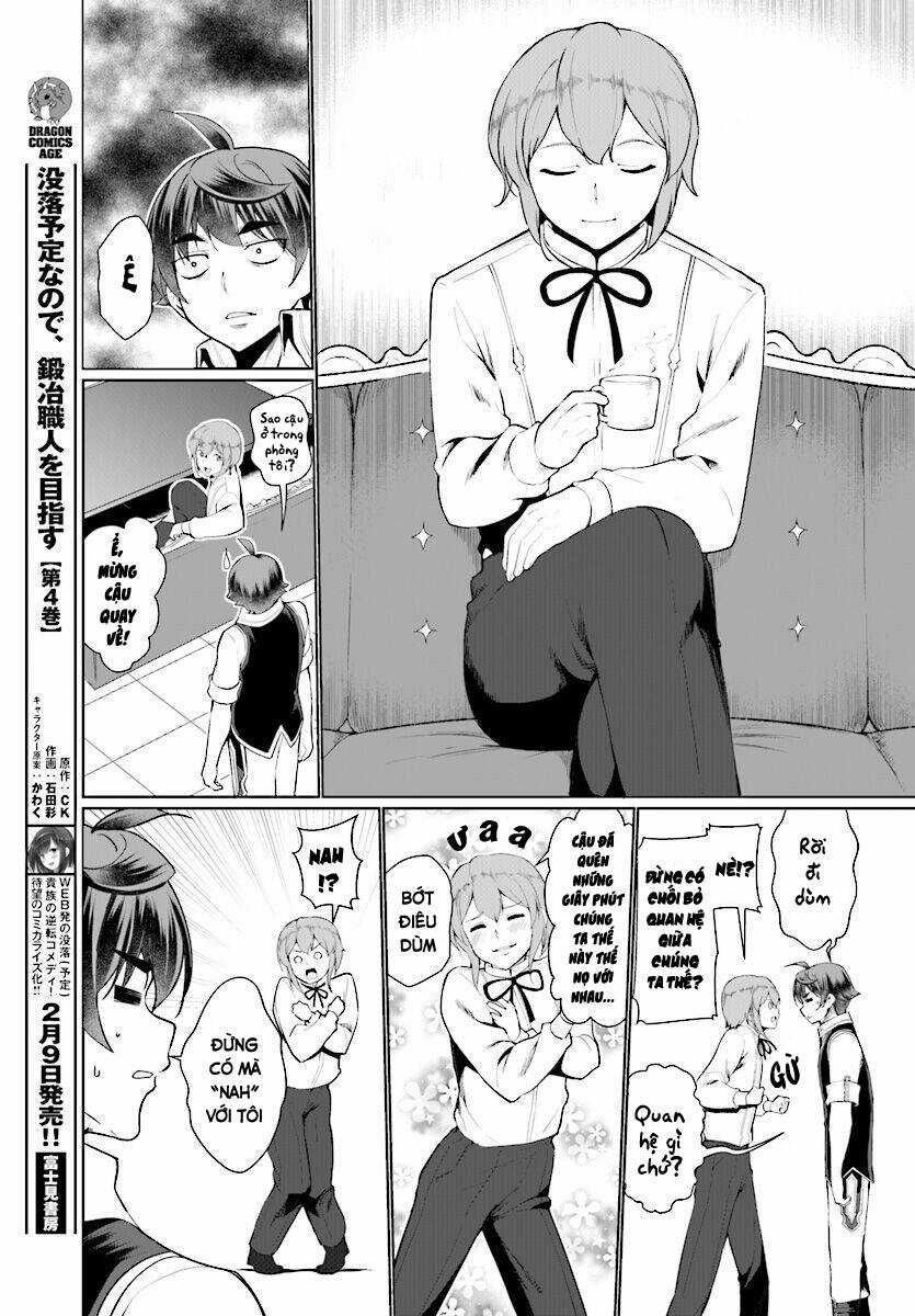 Botsuraku Youtei Nanode, Kajishokunin Wo Mezasu Chapter 24 trang 6