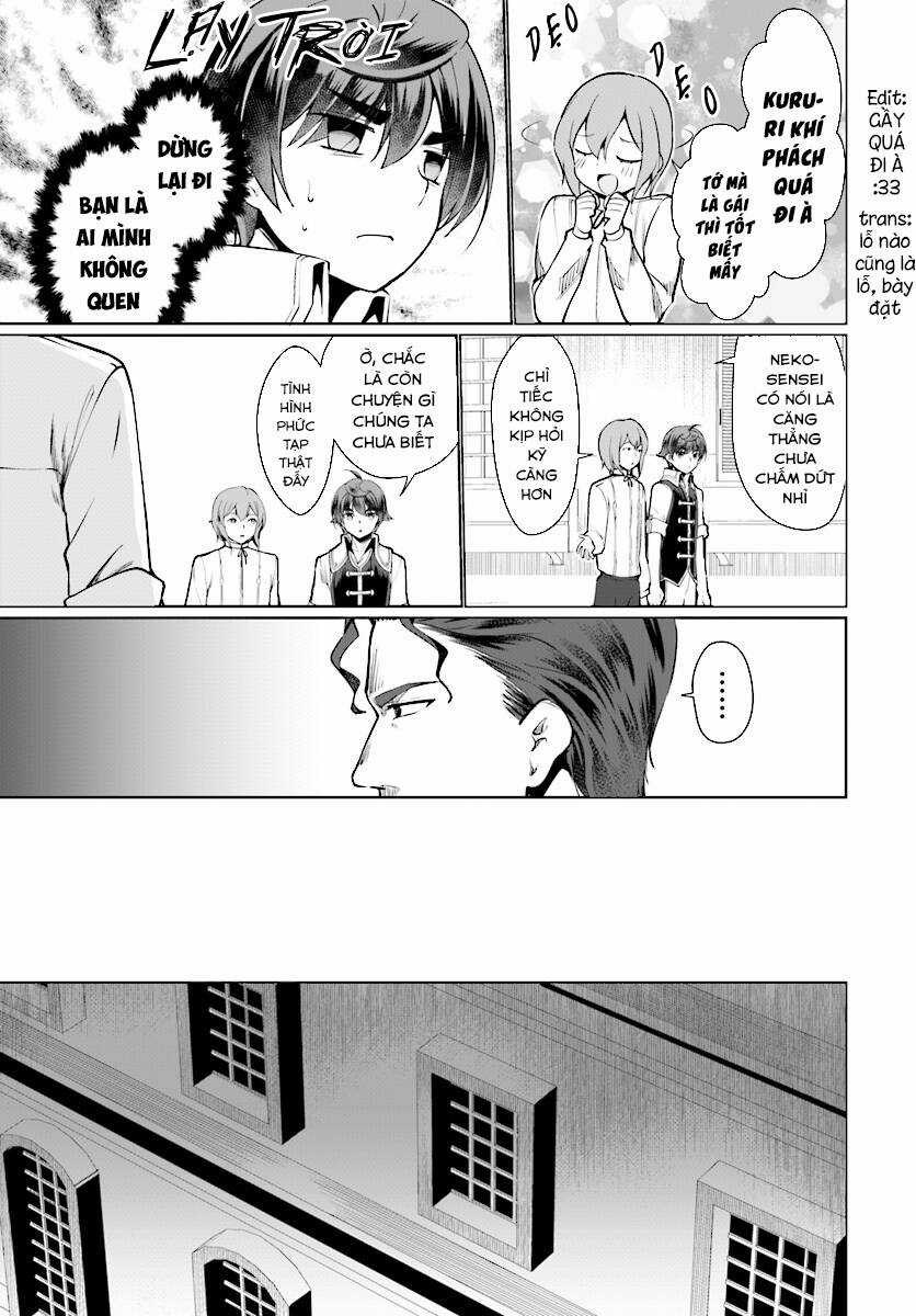 Botsuraku Youtei Nanode, Kajishokunin Wo Mezasu Chapter 26 trang 14