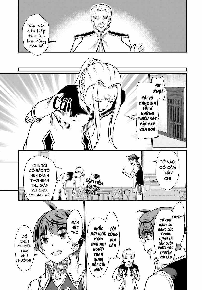 Botsuraku Youtei Nanode, Kajishokunin Wo Mezasu Chapter 26 trang 22