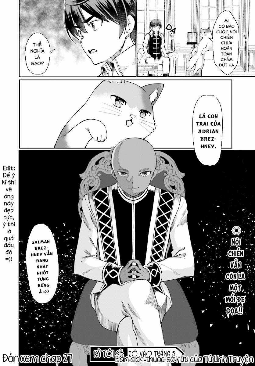 Botsuraku Youtei Nanode, Kajishokunin Wo Mezasu Chapter 26 trang 35