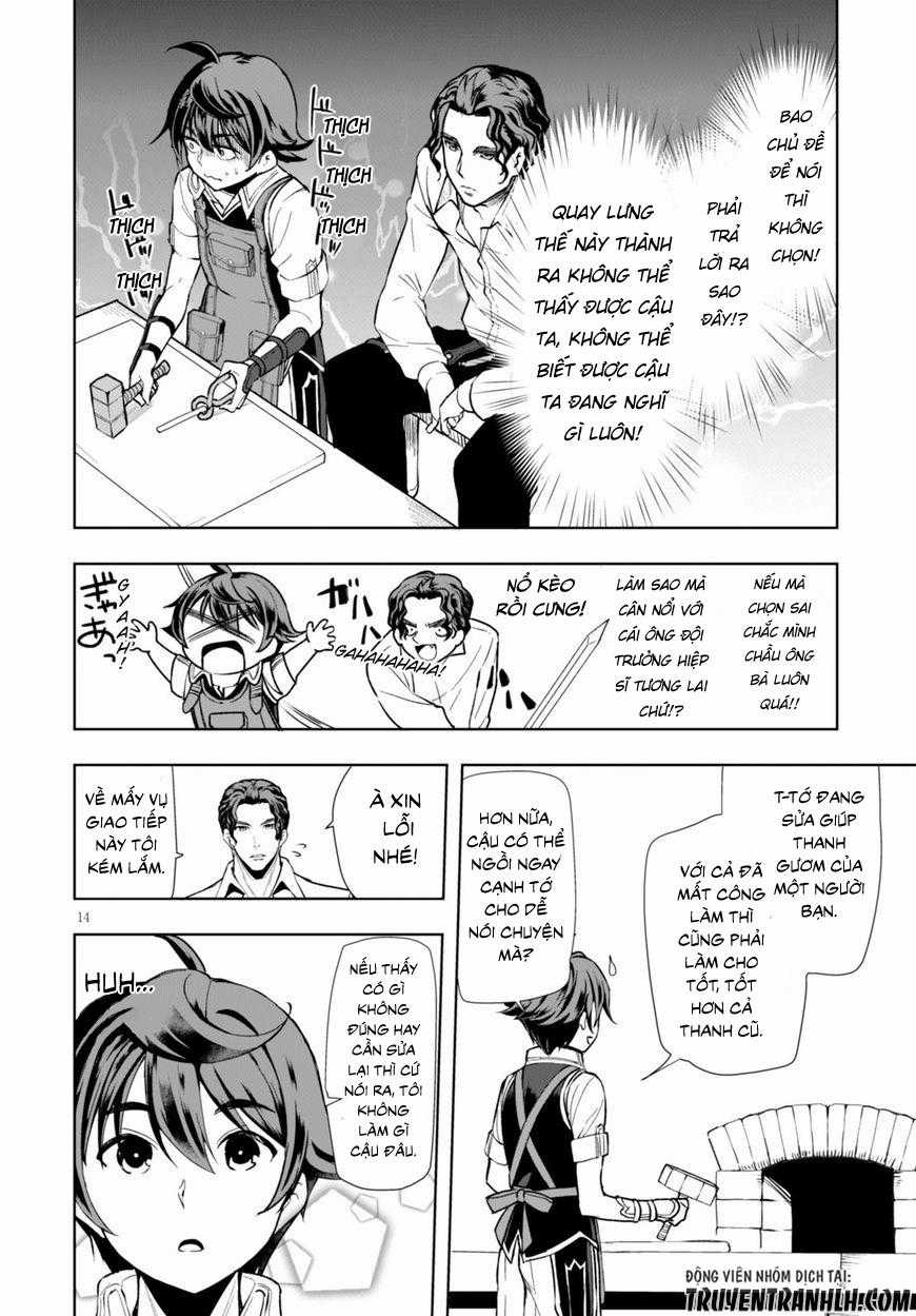 Botsuraku Youtei Nanode, Kajishokunin Wo Mezasu Chapter 3 trang 14