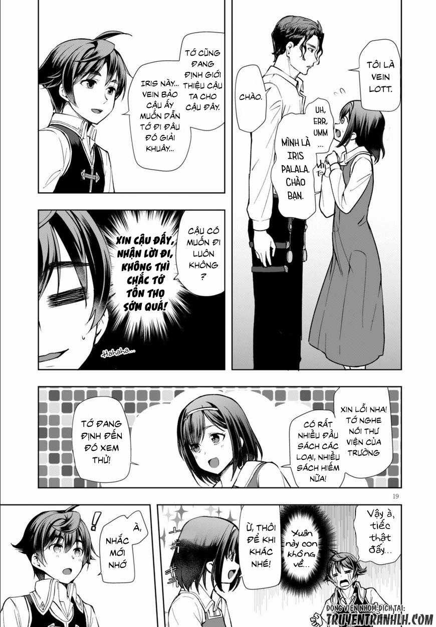 Botsuraku Youtei Nanode, Kajishokunin Wo Mezasu Chapter 3 trang 19