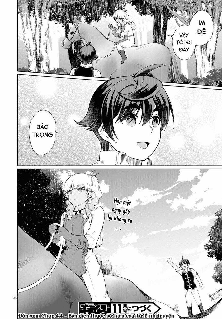 Botsuraku Youtei Nanode, Kajishokunin Wo Mezasu Chapter 43 trang 38