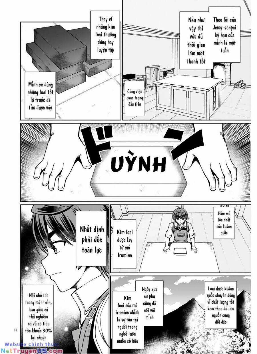 Botsuraku Youtei Nanode, Kajishokunin Wo Mezasu Chapter 45 trang 17