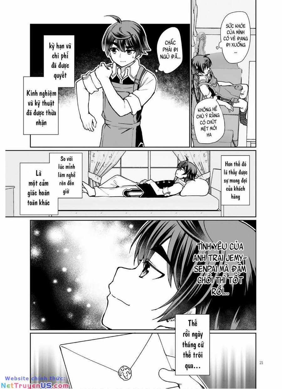 Botsuraku Youtei Nanode, Kajishokunin Wo Mezasu Chapter 45 trang 24