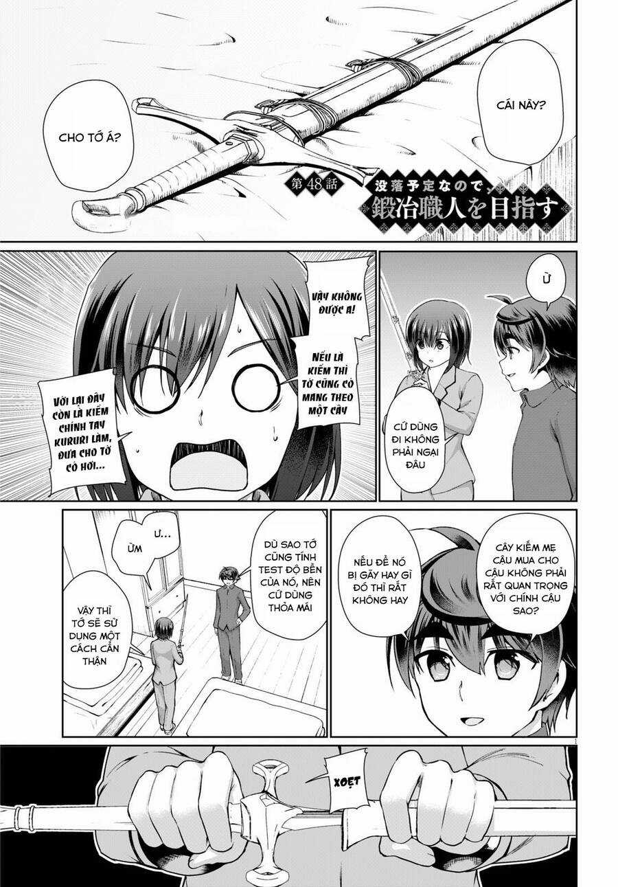 Botsuraku Youtei Nanode, Kajishokunin Wo Mezasu Chapter 48 trang 4