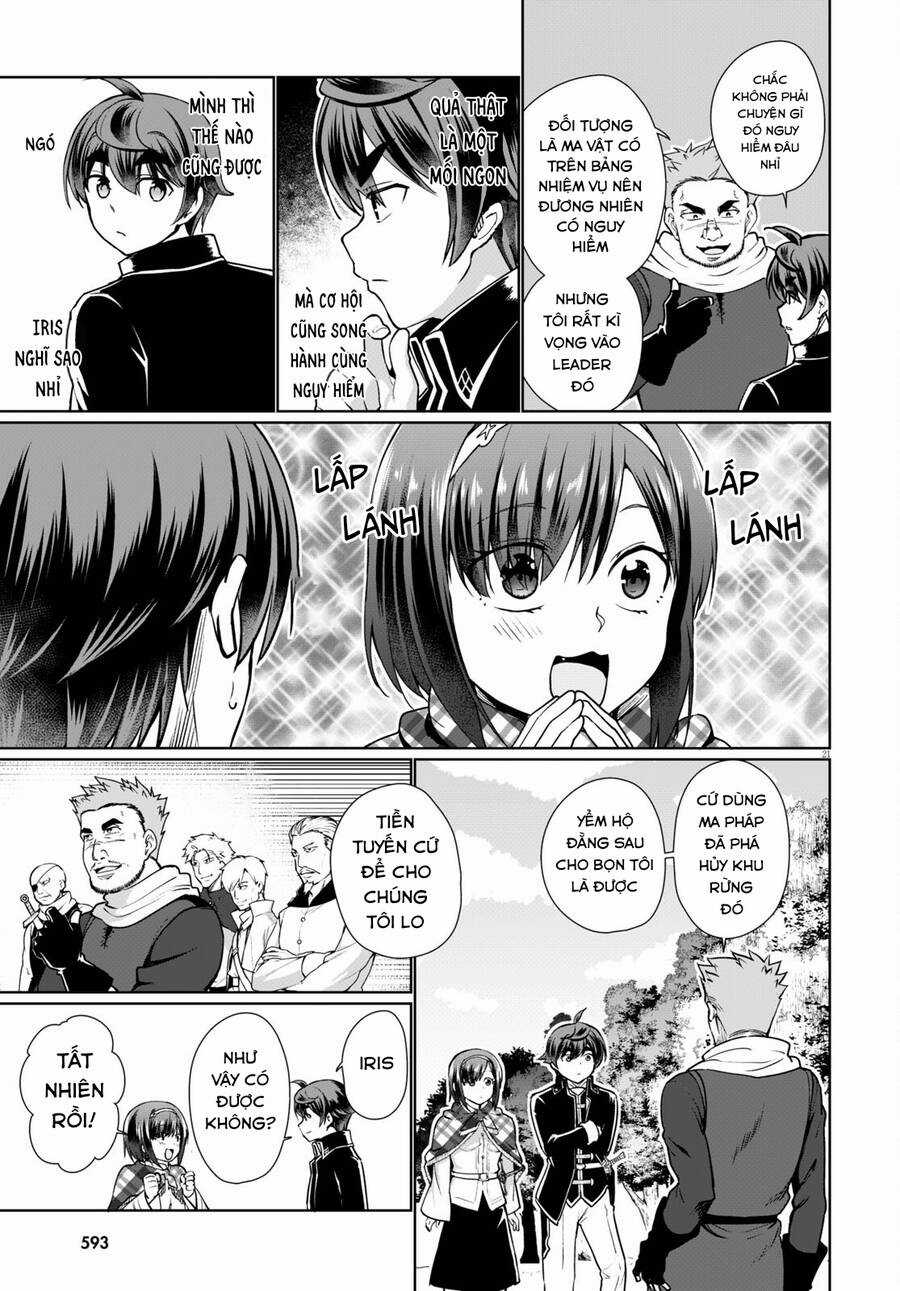 Botsuraku Youtei Nanode, Kajishokunin Wo Mezasu Chapter 49 trang 23