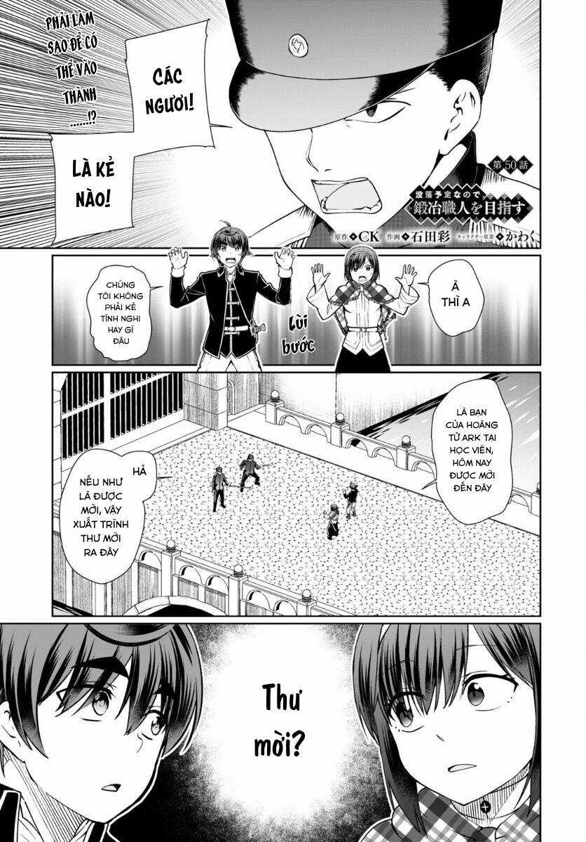 Botsuraku Youtei Nanode, Kajishokunin Wo Mezasu Chapter 50 trang 4