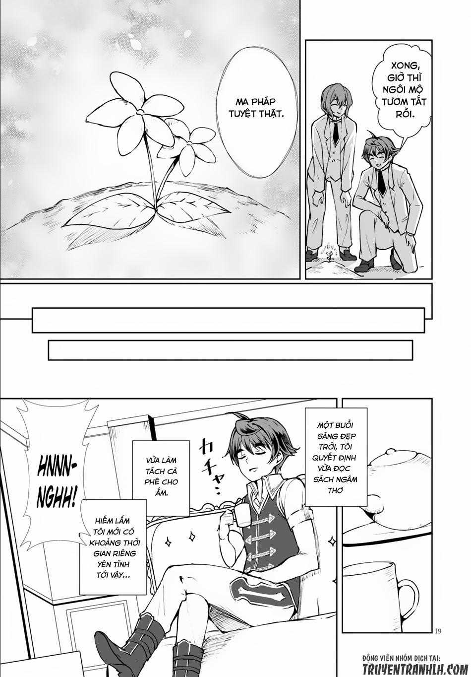 Botsuraku Youtei Nanode, Kajishokunin Wo Mezasu Chapter 7 trang 19