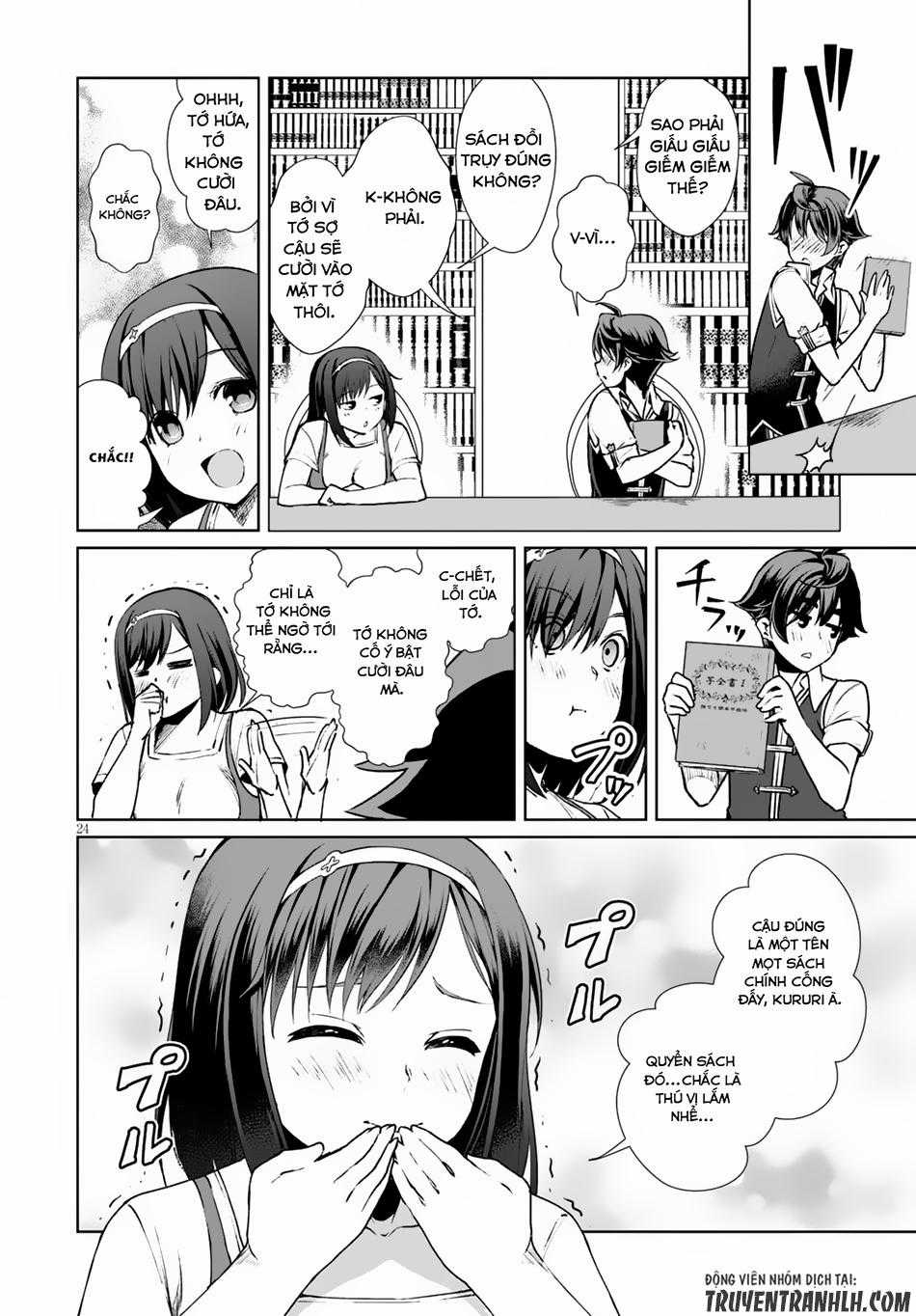 Botsuraku Youtei Nanode, Kajishokunin Wo Mezasu Chapter 7 trang 24