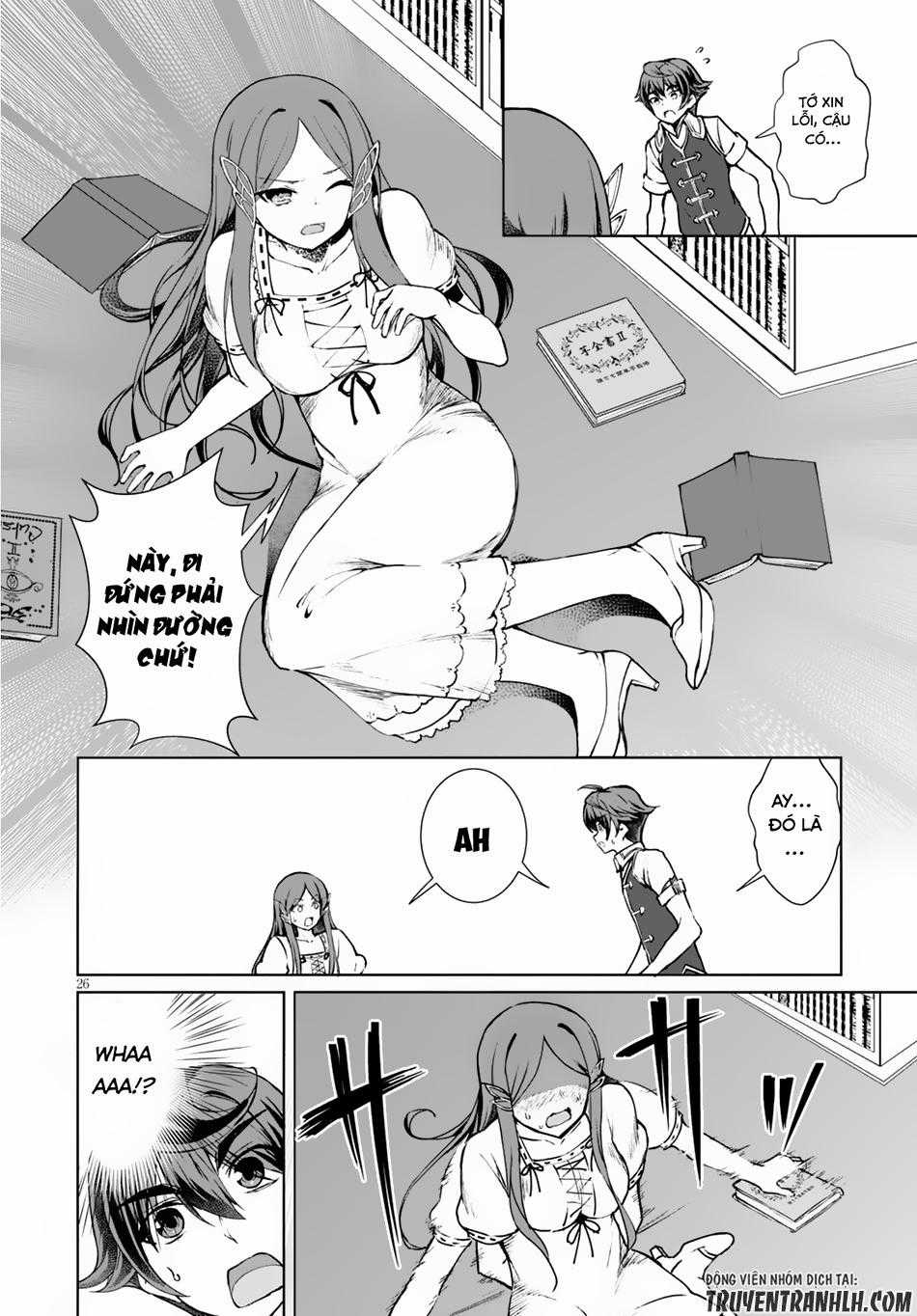 Botsuraku Youtei Nanode, Kajishokunin Wo Mezasu Chapter 7 trang 26