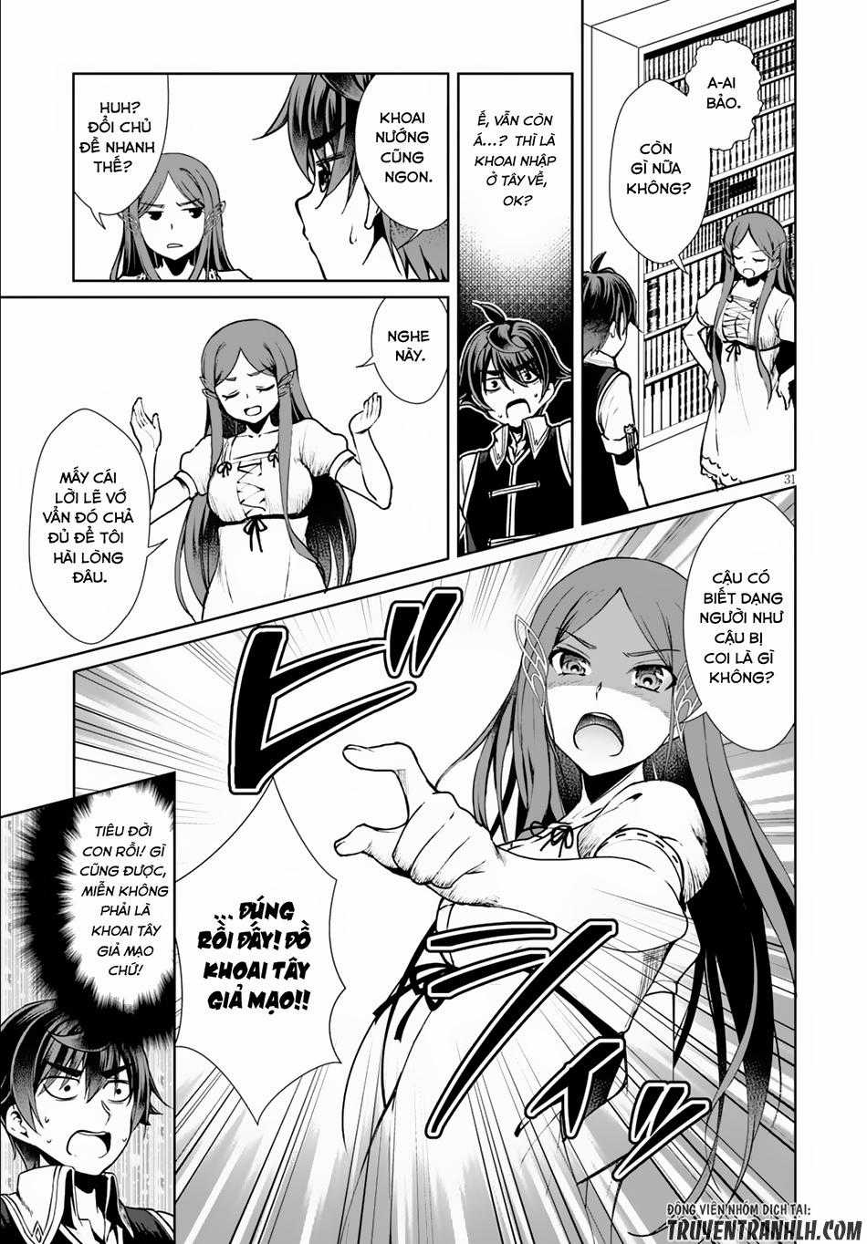 Botsuraku Youtei Nanode, Kajishokunin Wo Mezasu Chapter 7 trang 31