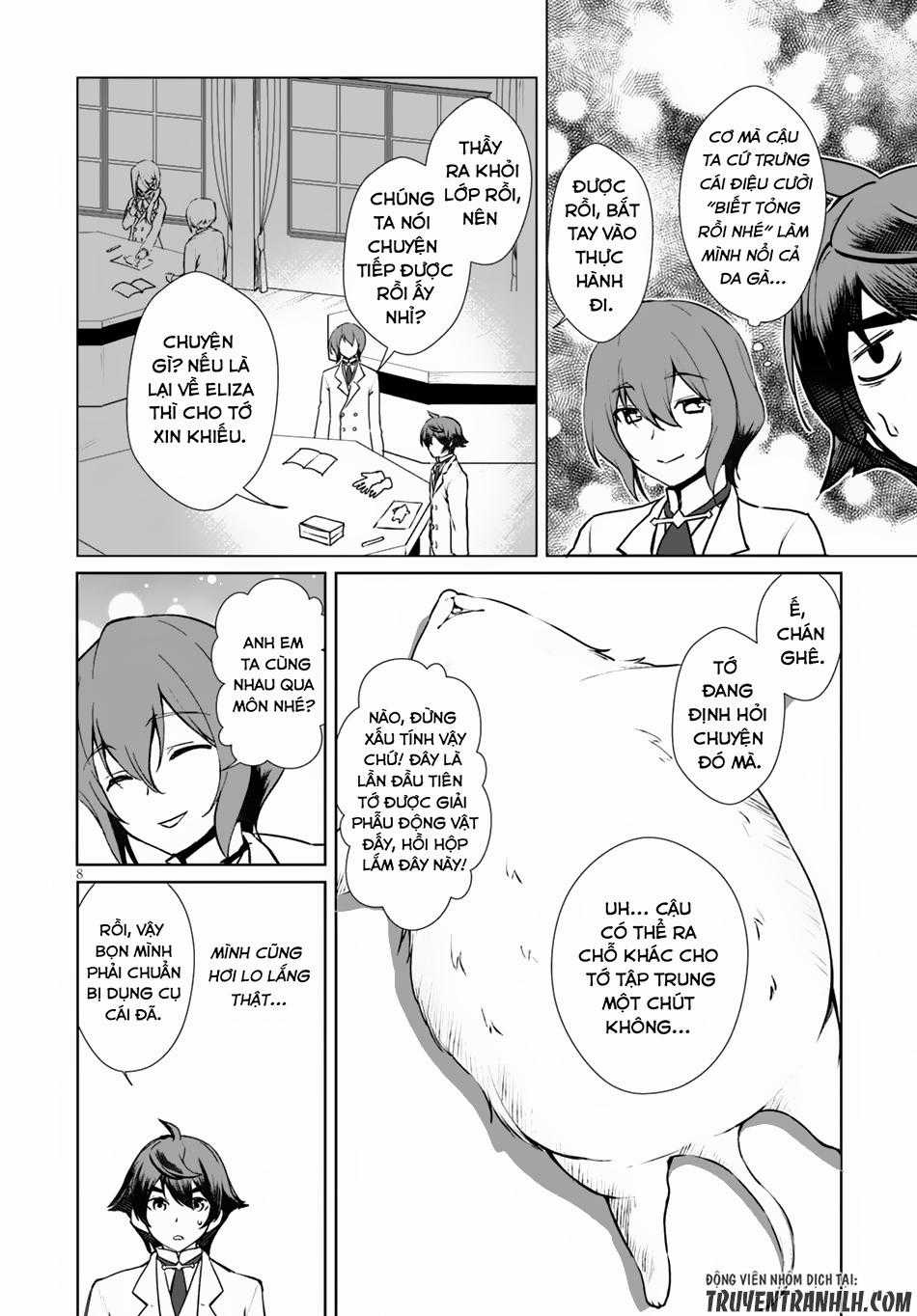 Botsuraku Youtei Nanode, Kajishokunin Wo Mezasu Chapter 7 trang 8