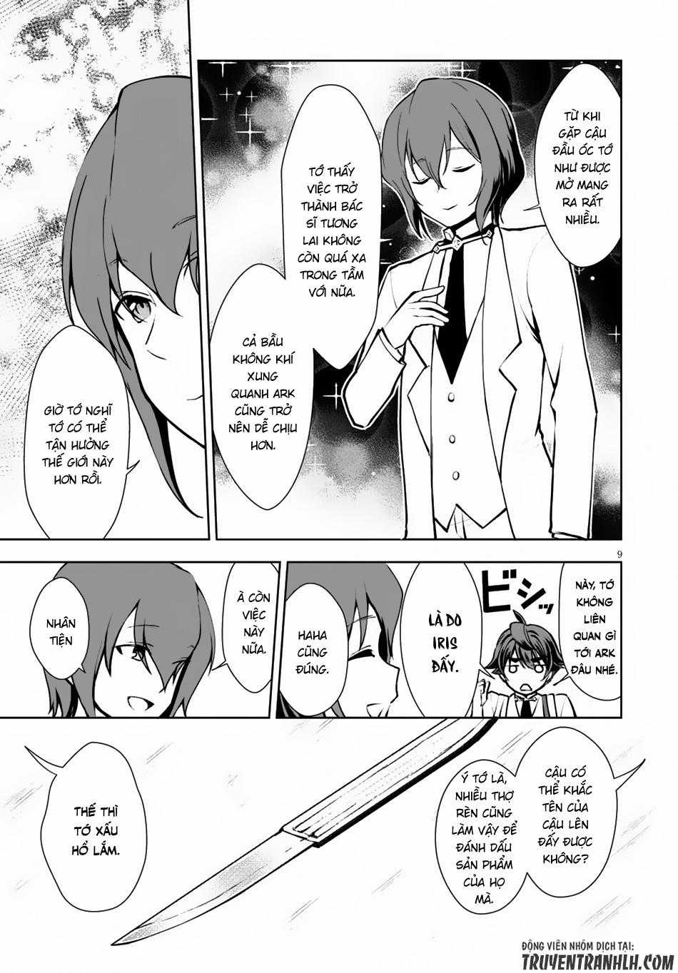 Botsuraku Youtei Nanode, Kajishokunin Wo Mezasu Chapter 9 trang 10