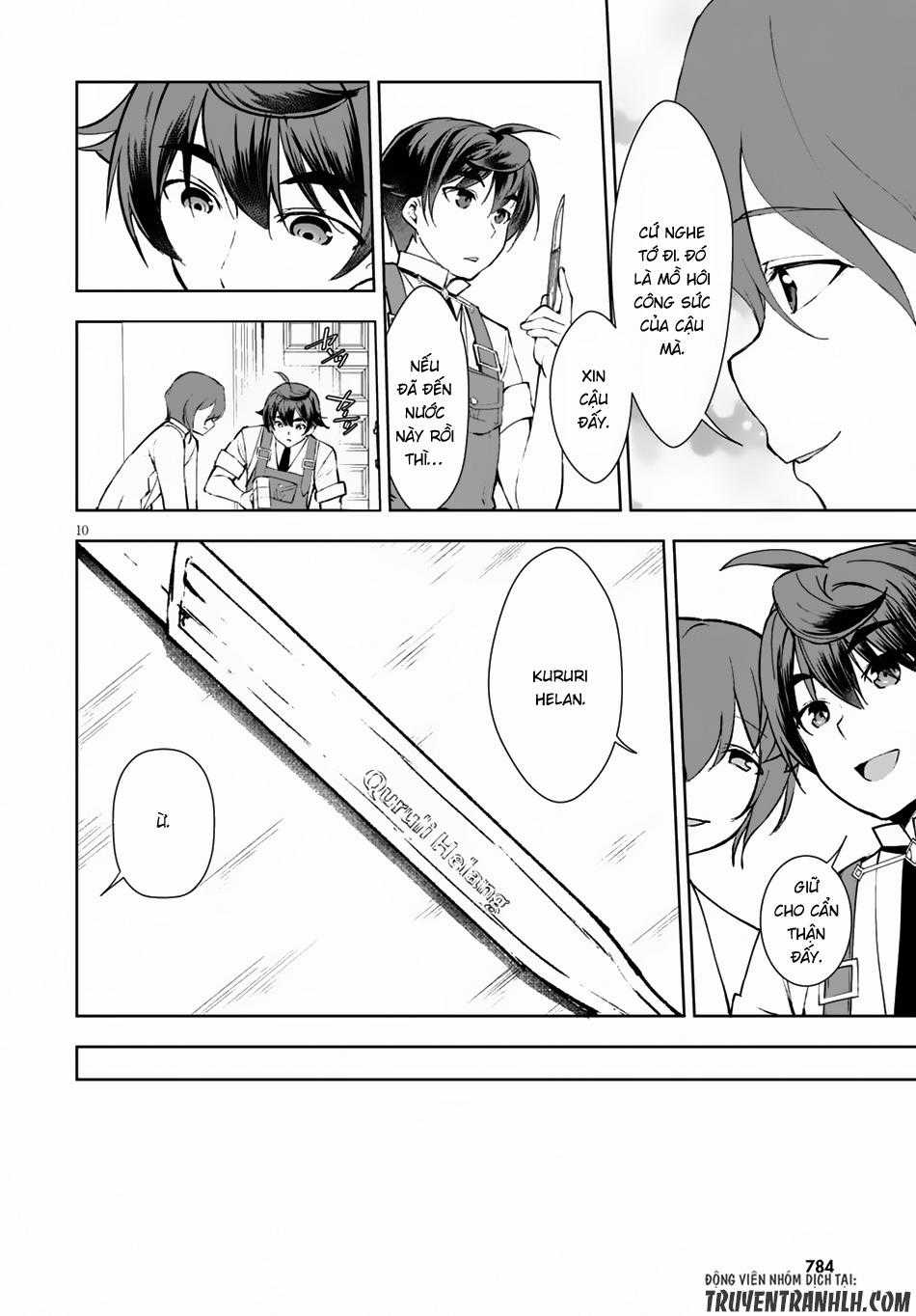 Botsuraku Youtei Nanode, Kajishokunin Wo Mezasu Chapter 9 trang 11