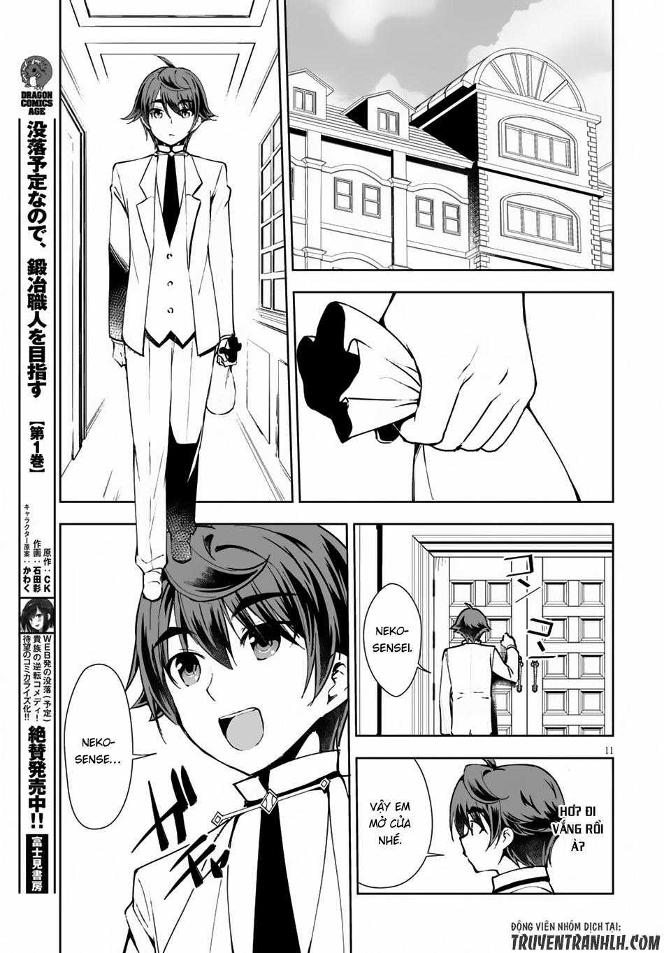 Botsuraku Youtei Nanode, Kajishokunin Wo Mezasu Chapter 9 trang 12