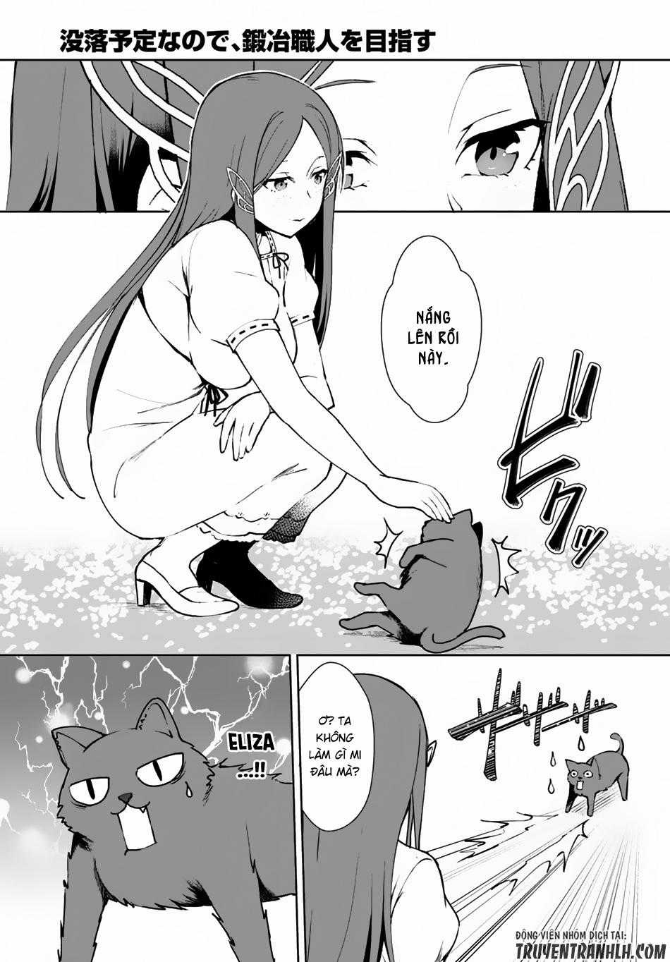 Botsuraku Youtei Nanode, Kajishokunin Wo Mezasu Chapter 9 trang 24