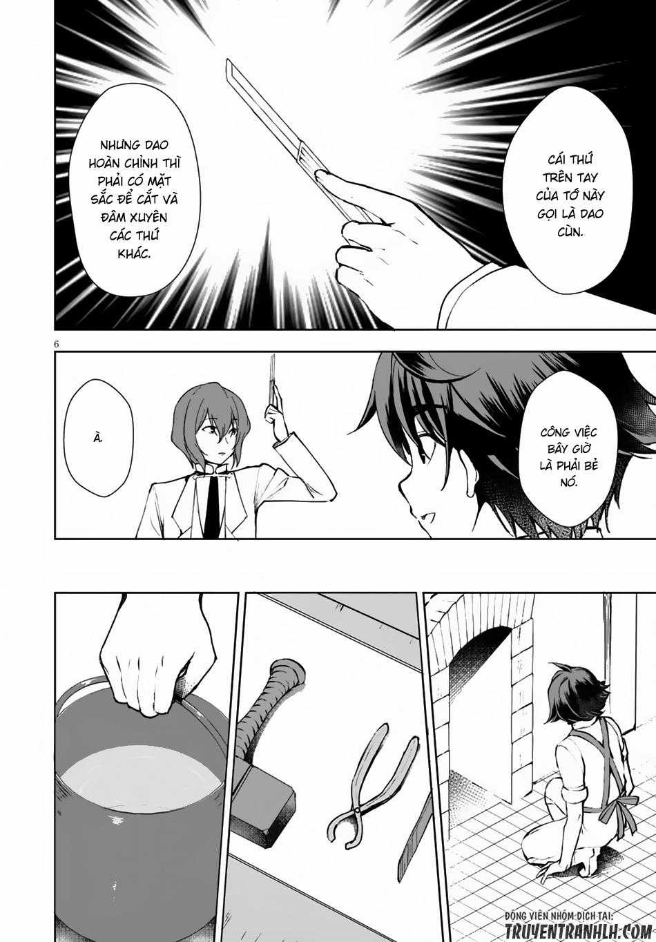 Botsuraku Youtei Nanode, Kajishokunin Wo Mezasu Chapter 9 trang 7