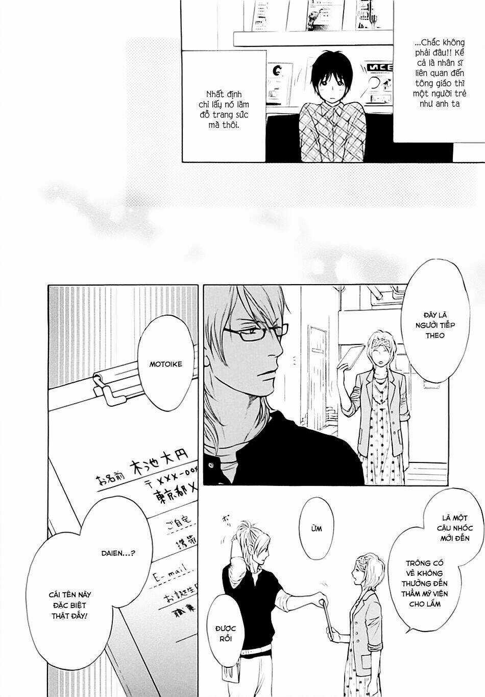 Bouzu Kawai Ya Kesa Made Itoshi Chapter 1 trang 35