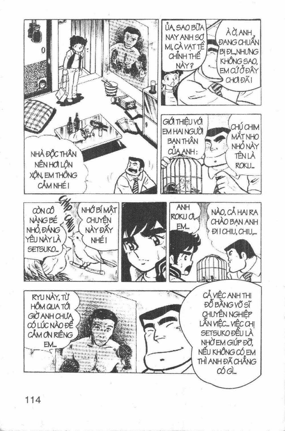 Boxing Đường Tới Võ Đài Chapter 3 trang 110