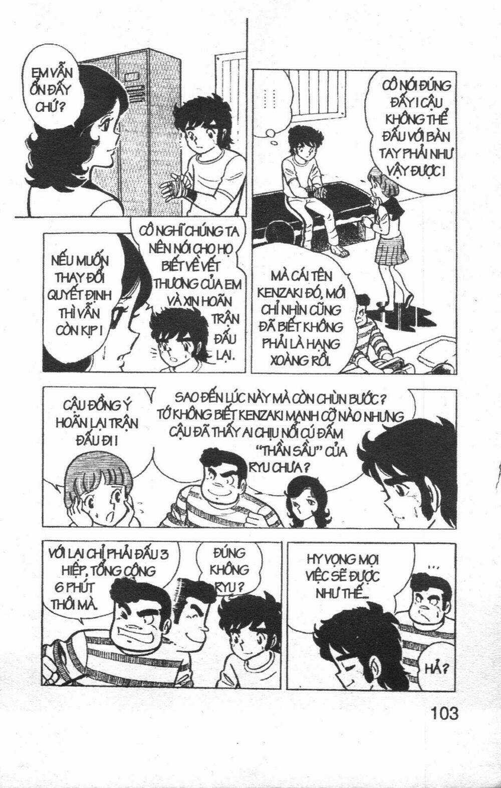 Boxing Đường Tới Võ Đài Chapter 4 trang 100