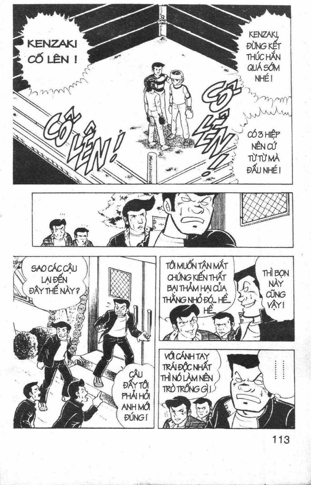 Boxing Đường Tới Võ Đài Chapter 4 trang 110