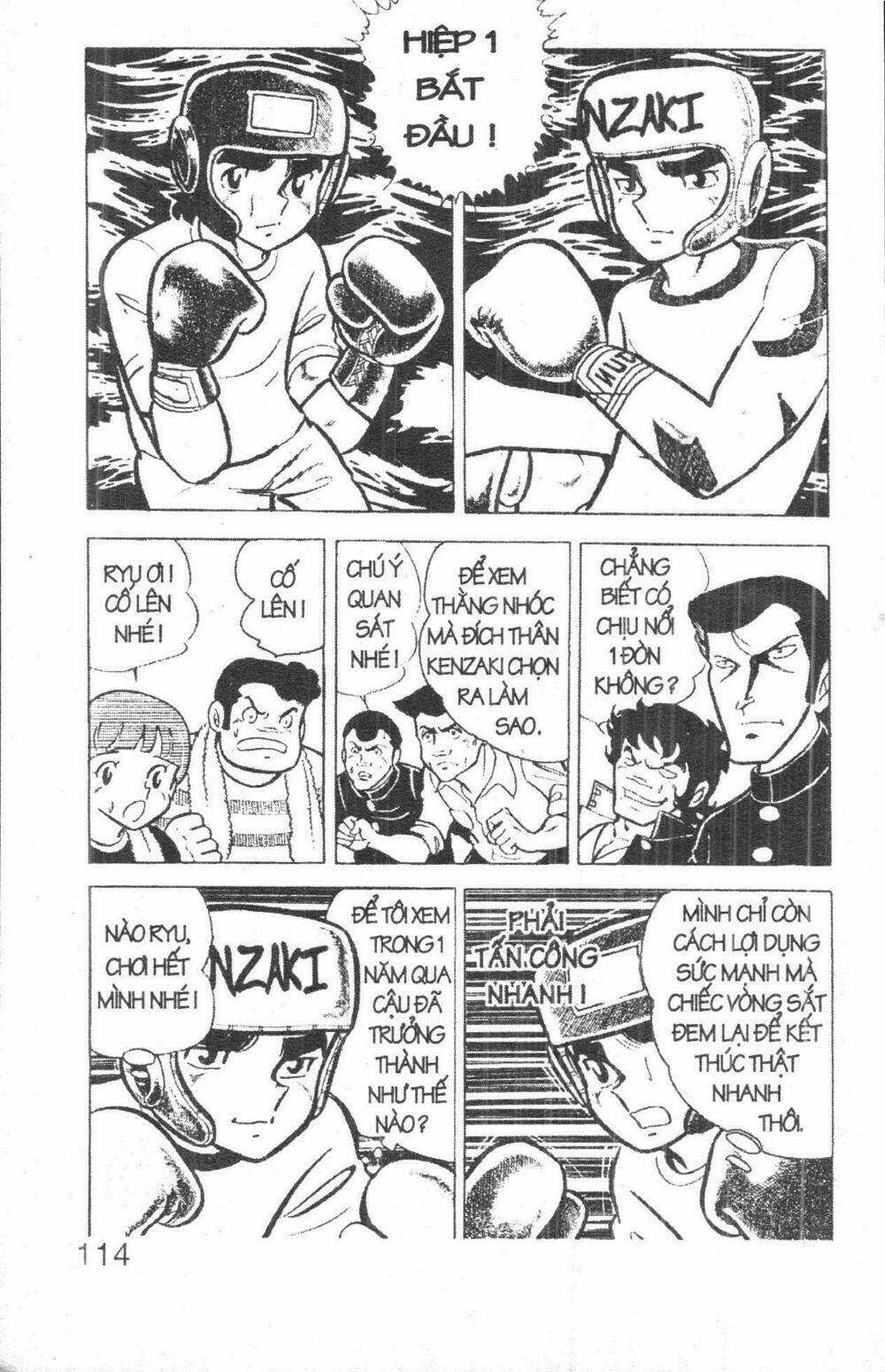 Boxing Đường Tới Võ Đài Chapter 4 trang 111