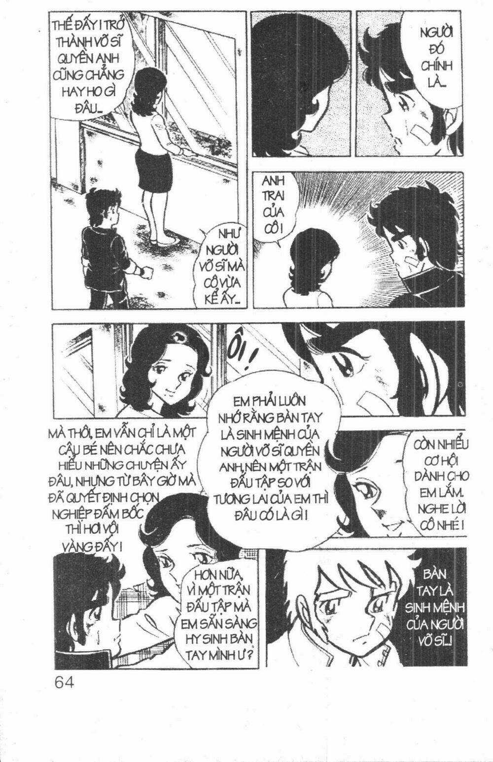 Boxing Đường Tới Võ Đài Chapter 4 trang 61