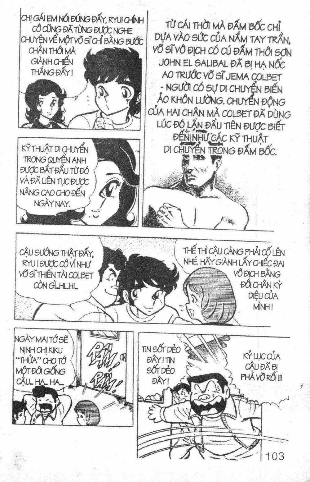 Boxing Đường Tới Võ Đài Chapter 6 trang 100