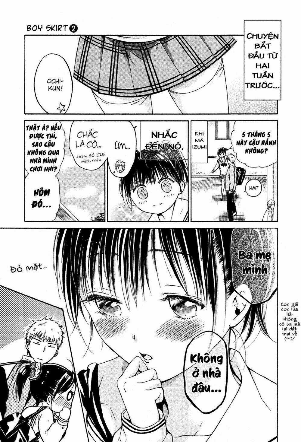 Boy Skirt Chapter 7 trang 9