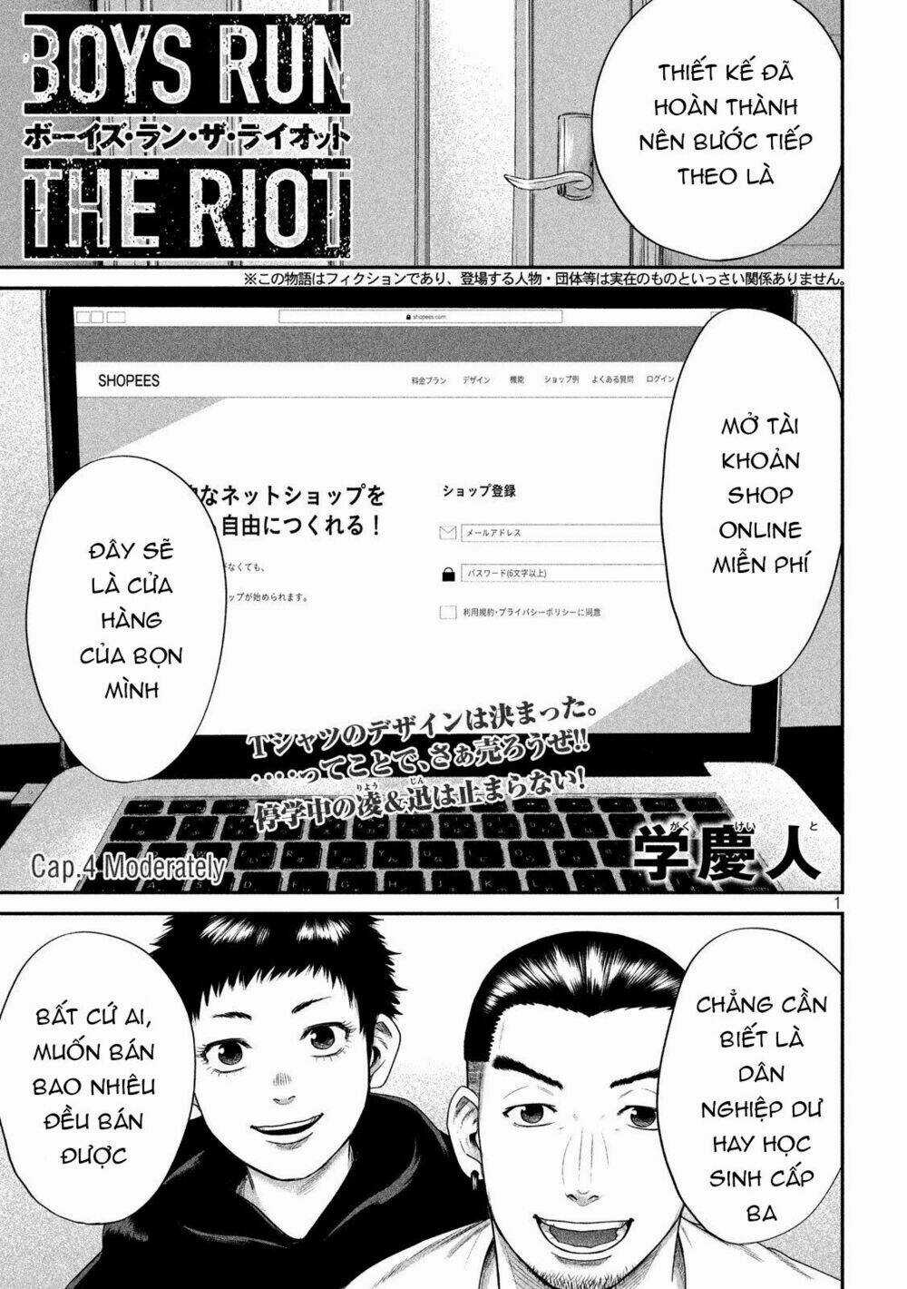 Boys Run The Riot Chapter 4 trang 3