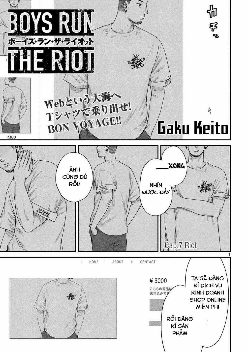 Boys Run The Riot Chapter 7 trang 3