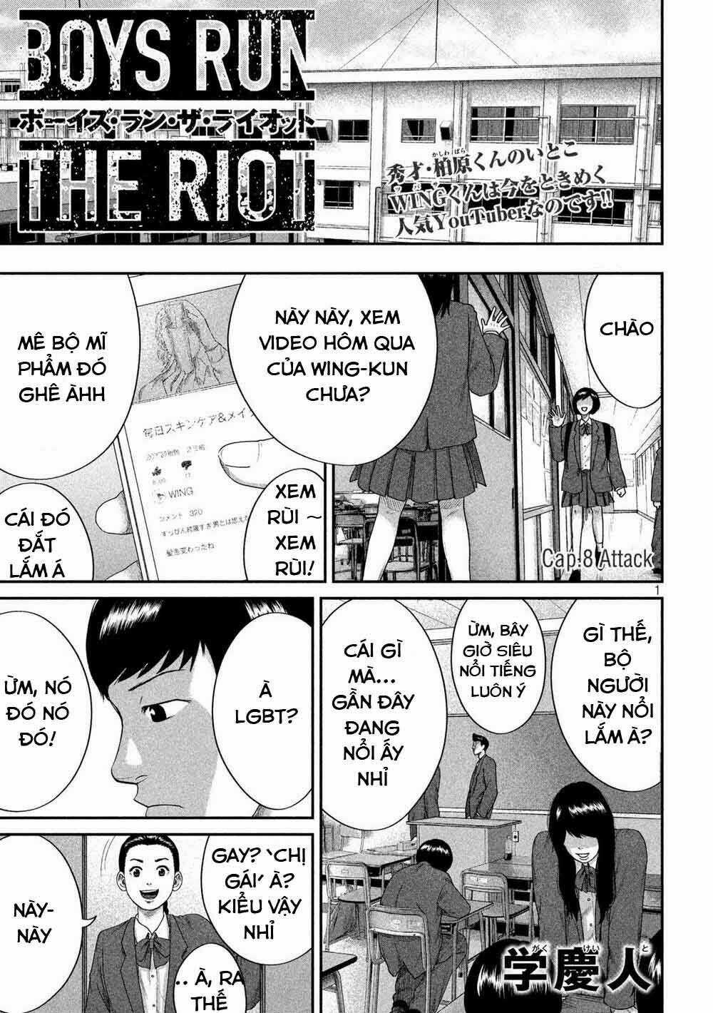Boys Run The Riot Chapter 8 trang 3