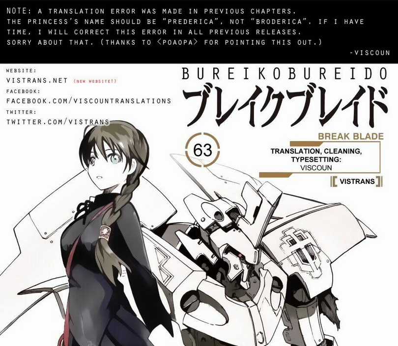 Break Blade Chapter 63 trang 1