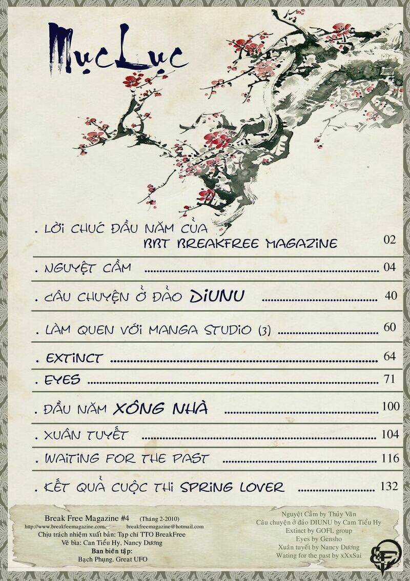 Break Free Magazine Chapter 4 trang 2