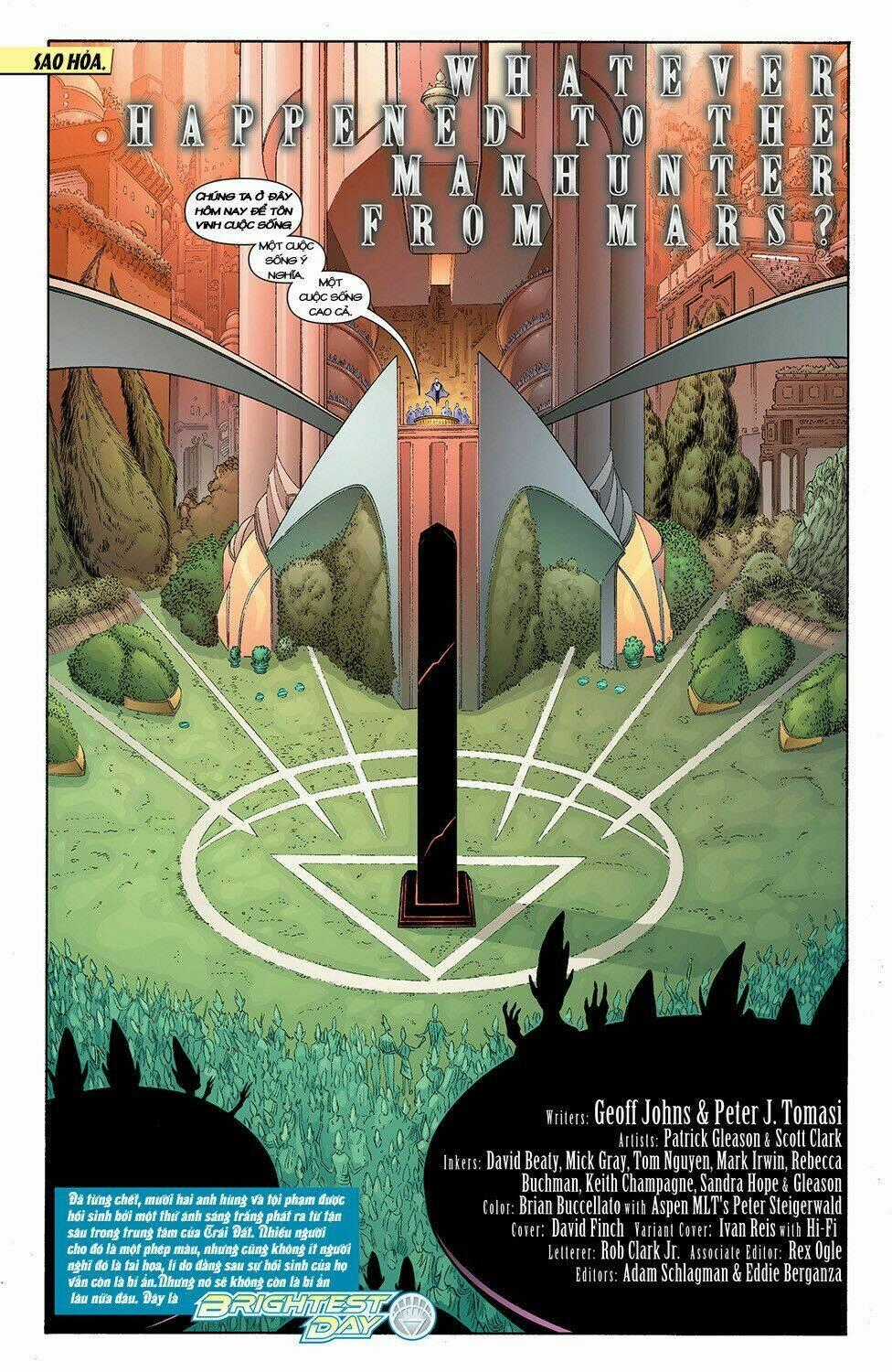 Brightest Day Chapter 15 trang 1