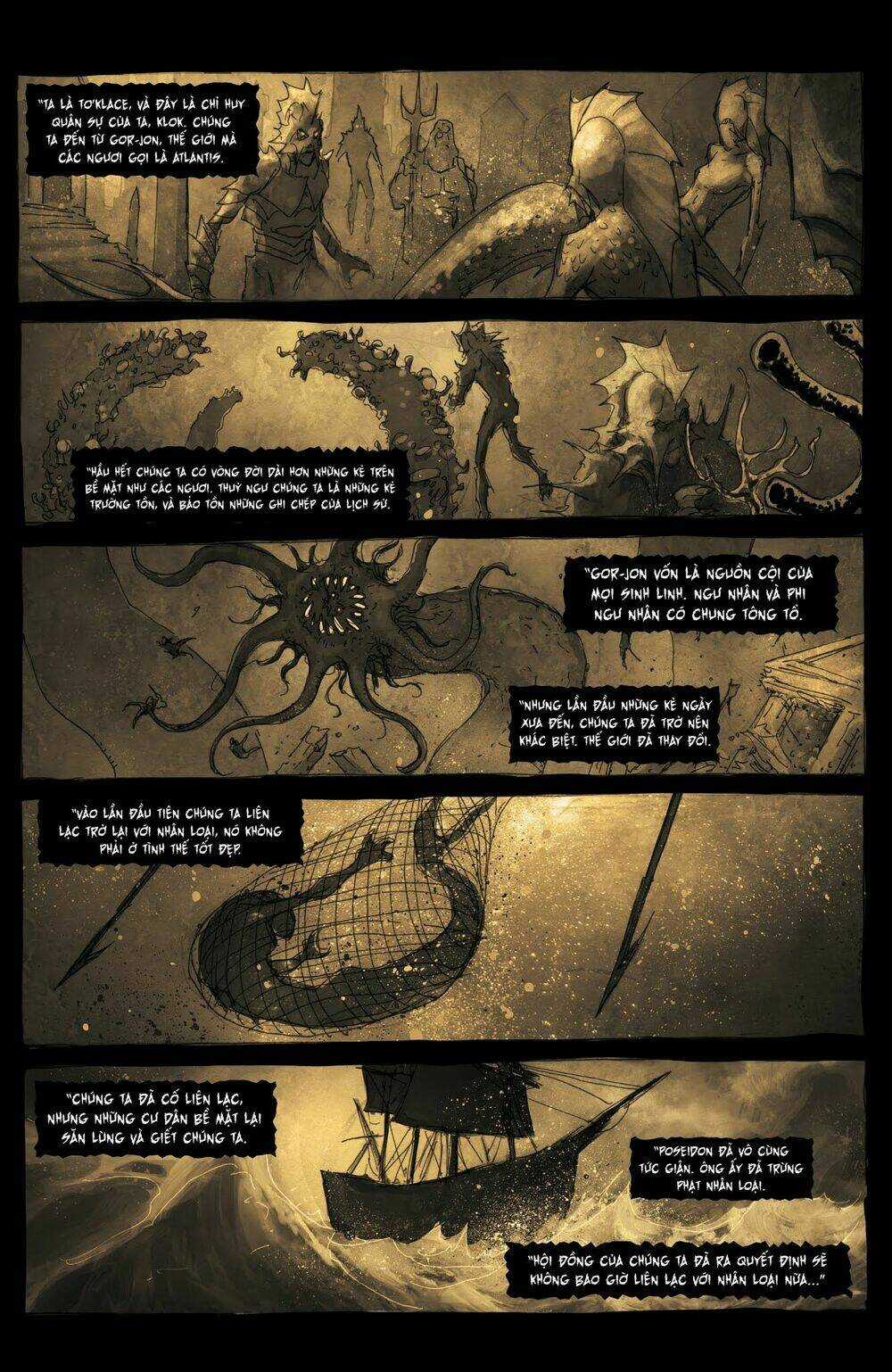 Broken Moon: Legends Of The Deep - Trăng Tàn: Huyền Kỳ Nơi Sâu Thẳm Chapter 2.1 trang 5