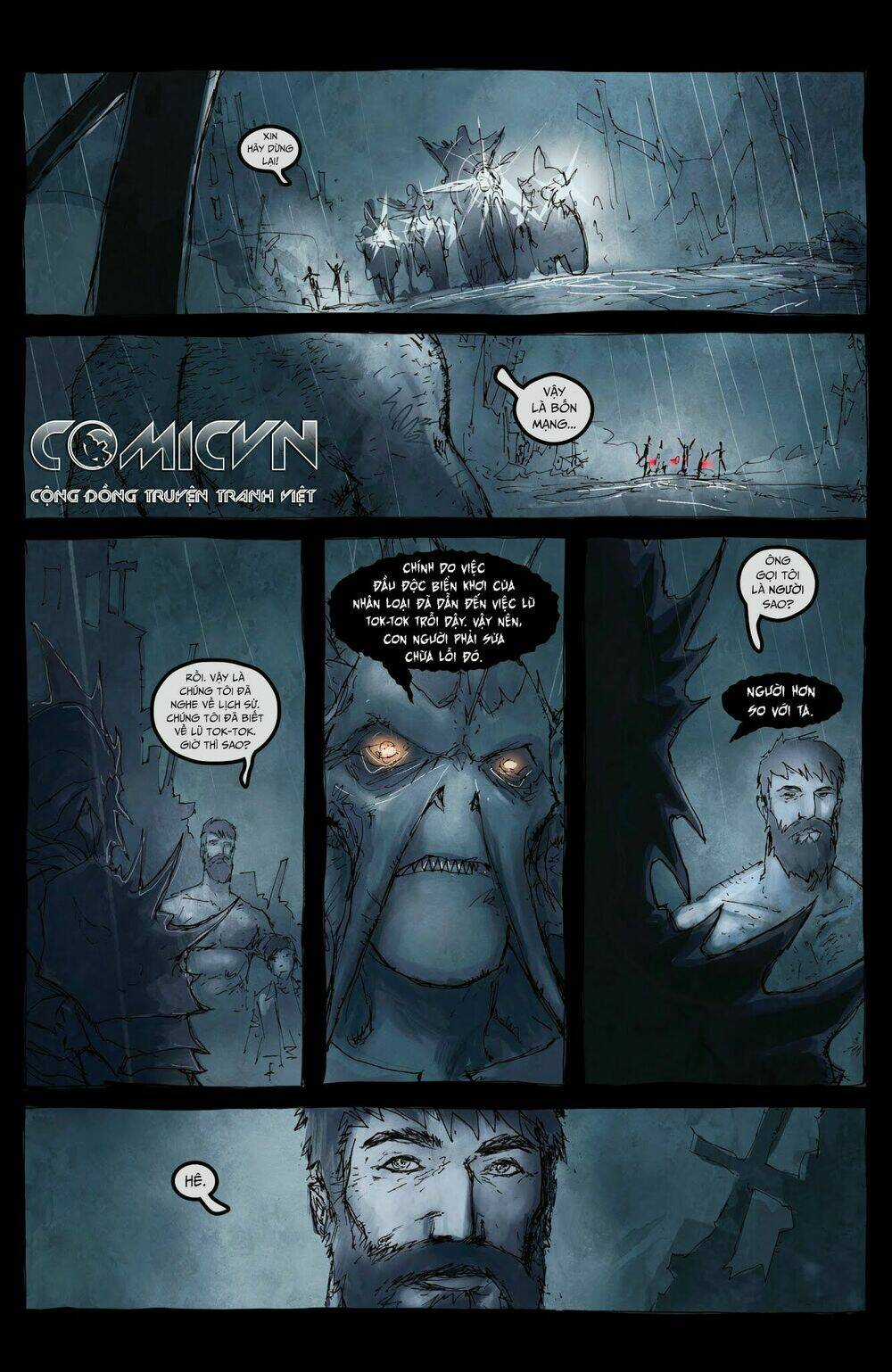 Broken Moon: Legends Of The Deep - Trăng Tàn: Huyền Kỳ Nơi Sâu Thẳm Chapter 2.1 trang 8