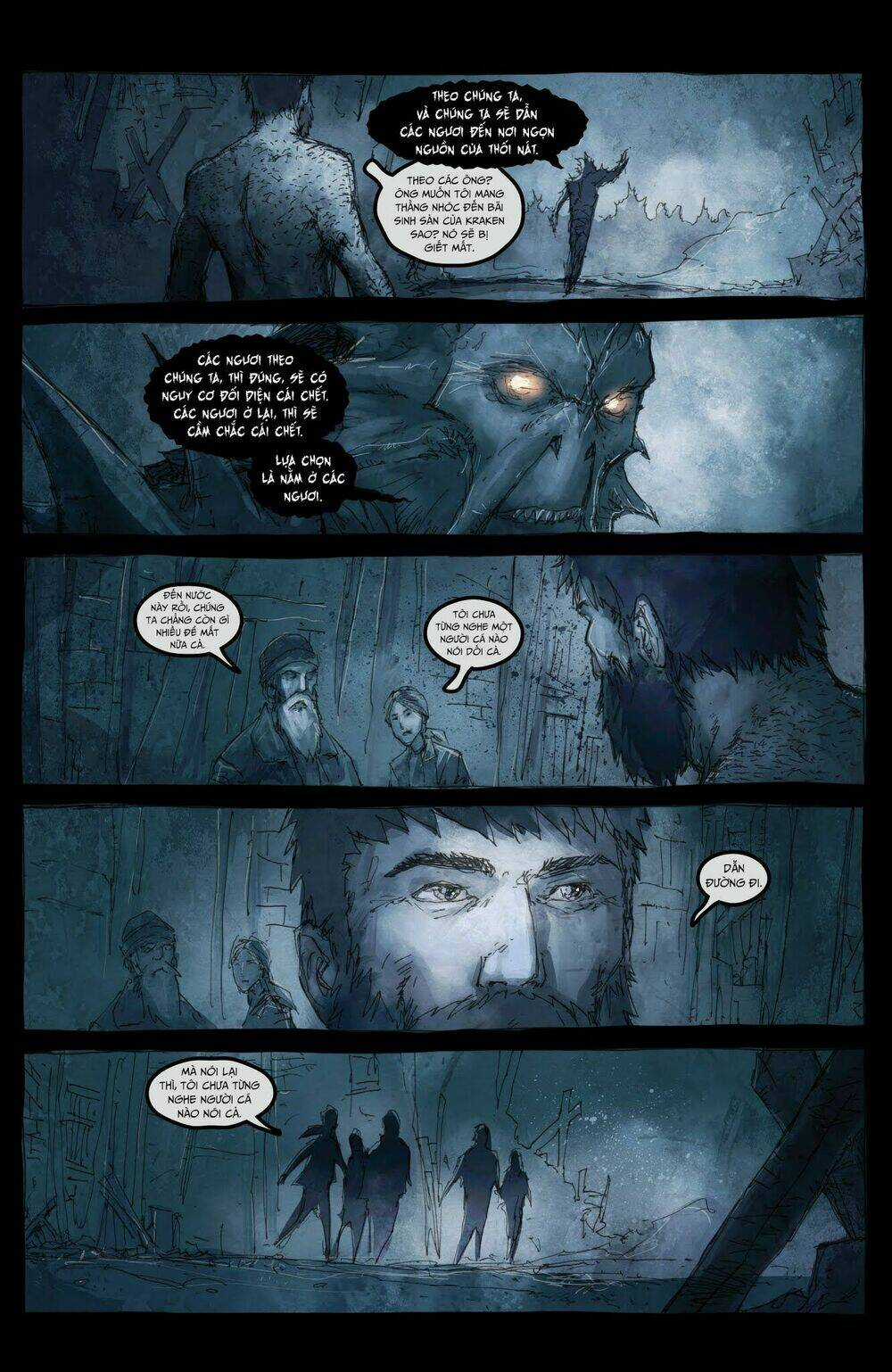 Broken Moon: Legends Of The Deep - Trăng Tàn: Huyền Kỳ Nơi Sâu Thẳm Chapter 2.1 trang 9