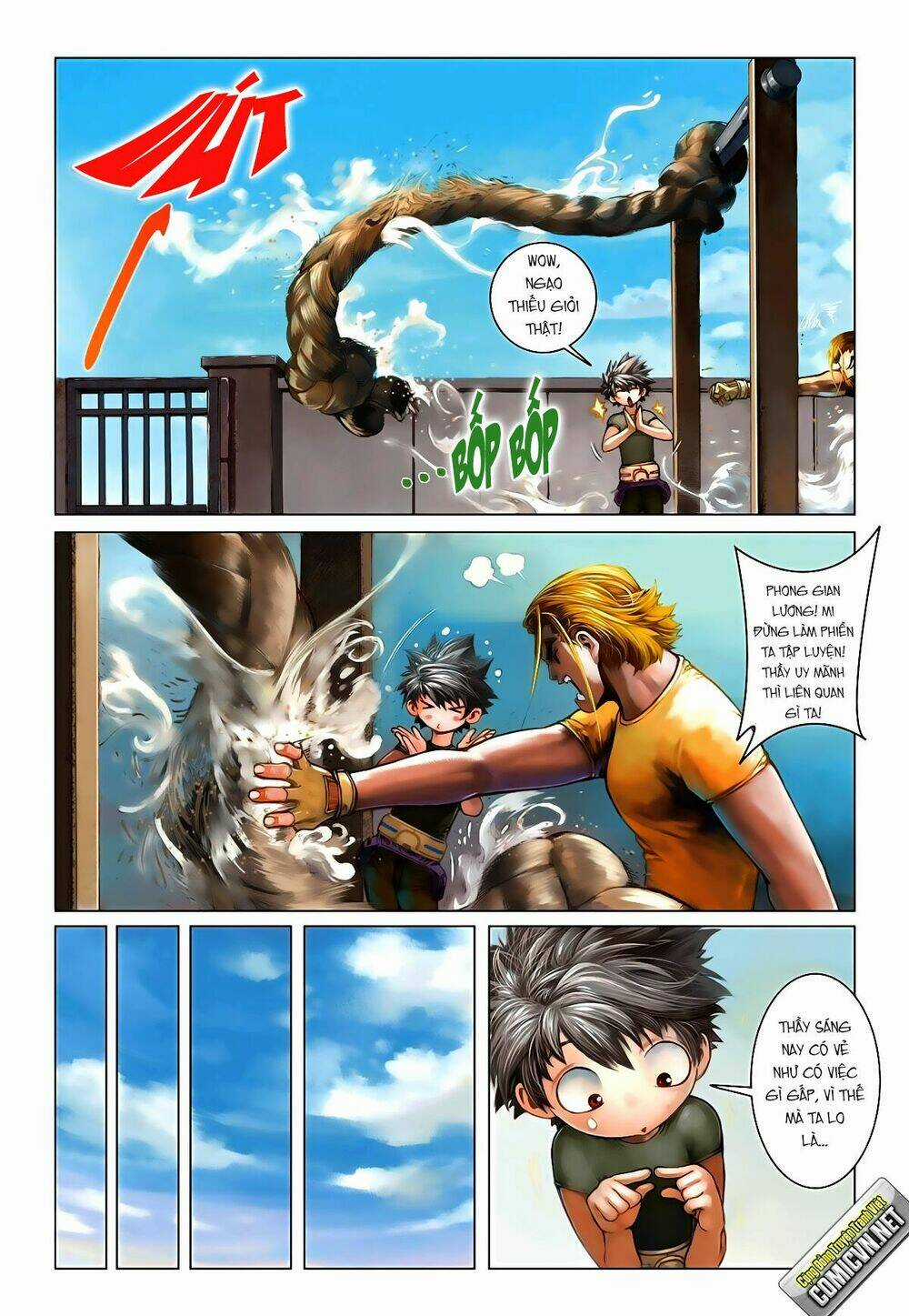 Bron of Brave (Tái Tạo Không Gian) Chapter 13 trang 11