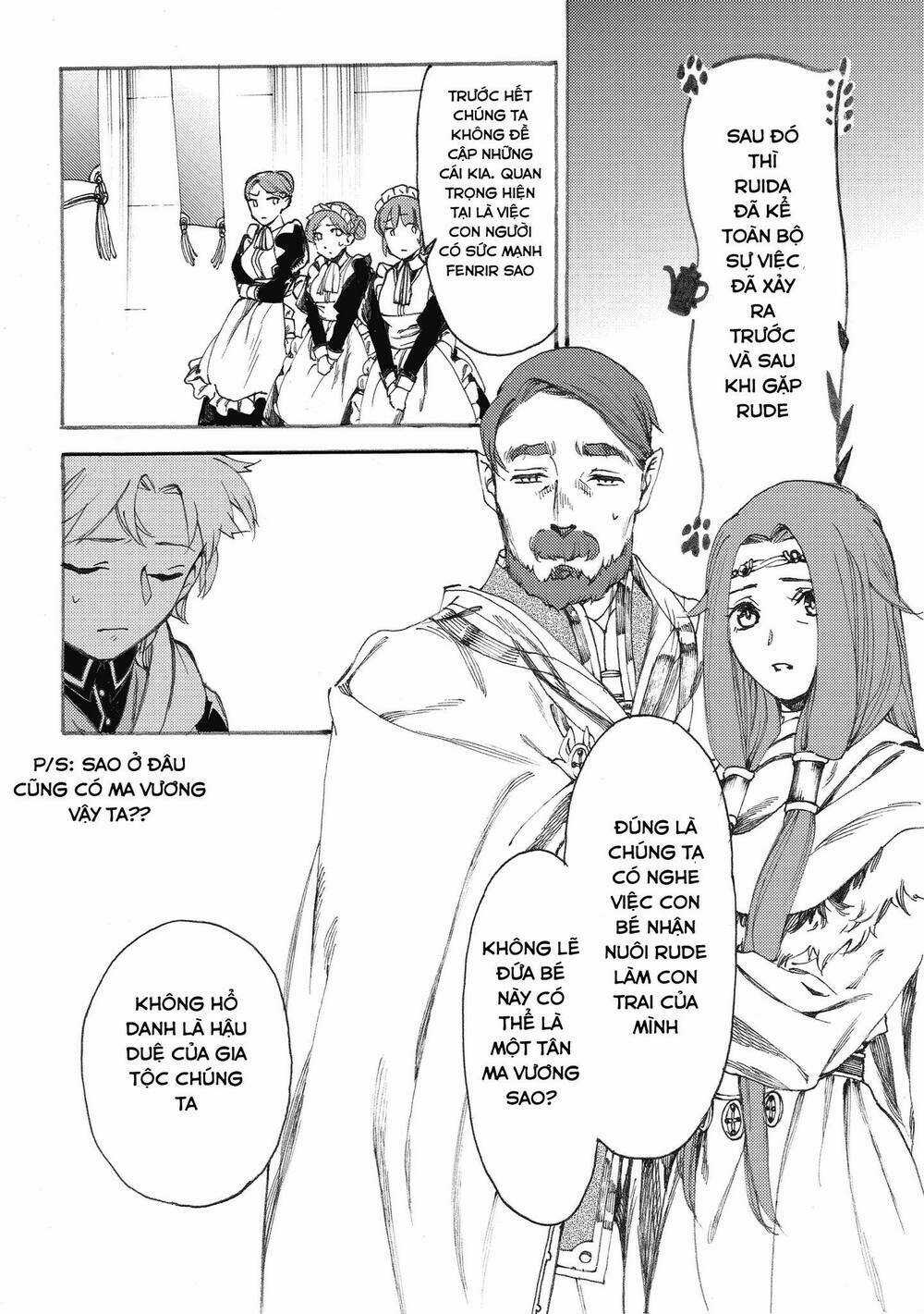 Bữa ăn ấm lòng với người mẹ Fennir Chapter 10.2 trang 3