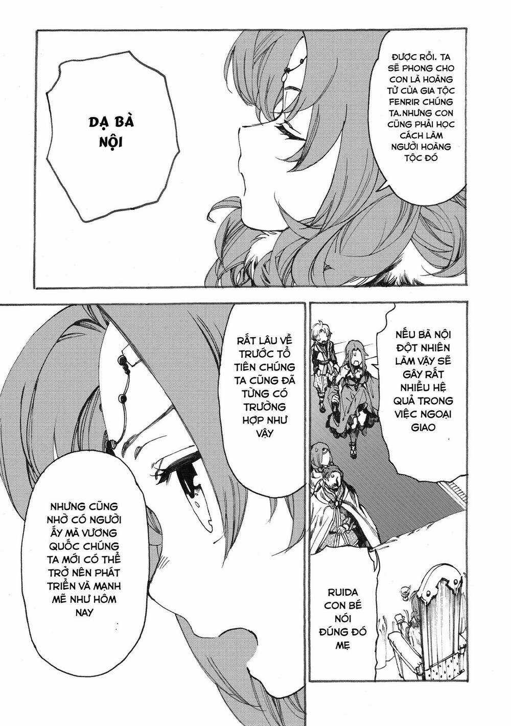 Bữa ăn ấm lòng với người mẹ Fennir Chapter 10.2 trang 4