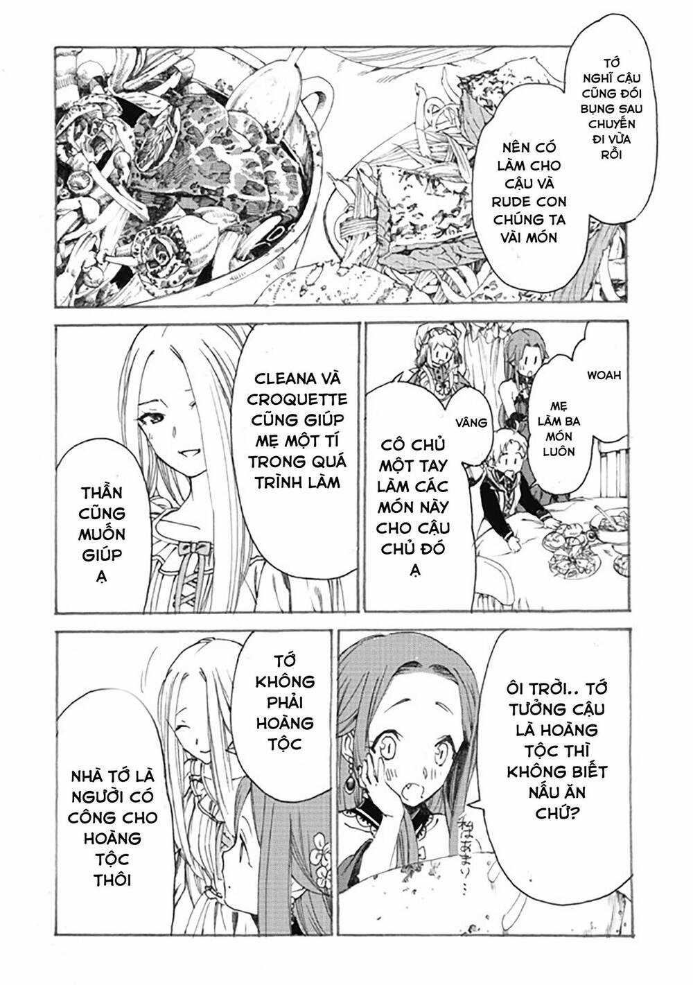 Bữa ăn ấm lòng với người mẹ Fennir Chapter 12.2 trang 12