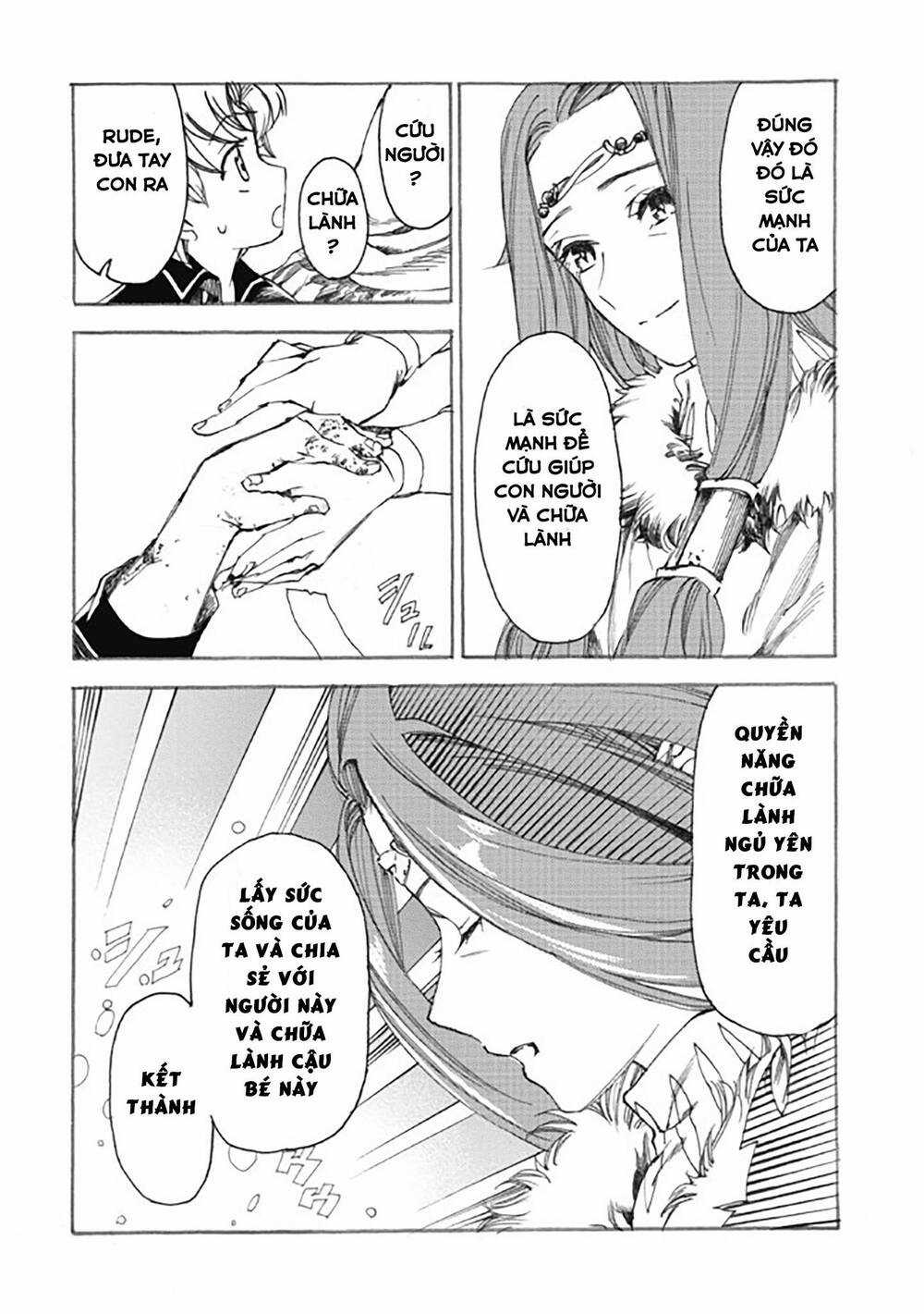 Bữa ăn ấm lòng với người mẹ Fennir Chapter 12.2 trang 8