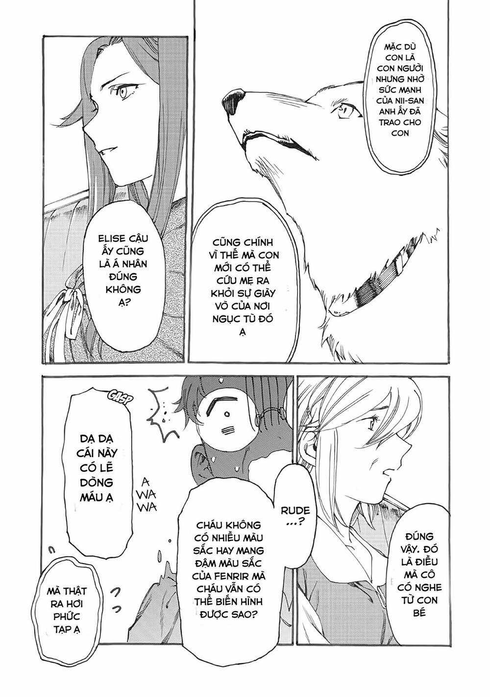 Bữa ăn ấm lòng với người mẹ Fennir Chapter 13.2 trang 9